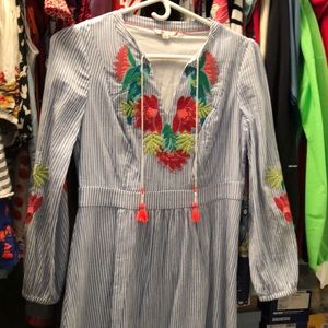 Boden Seersucker Dress - size 8